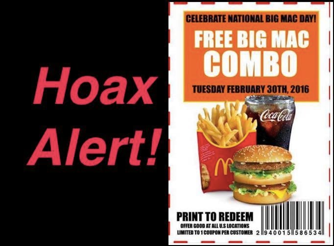 leap year food coupons